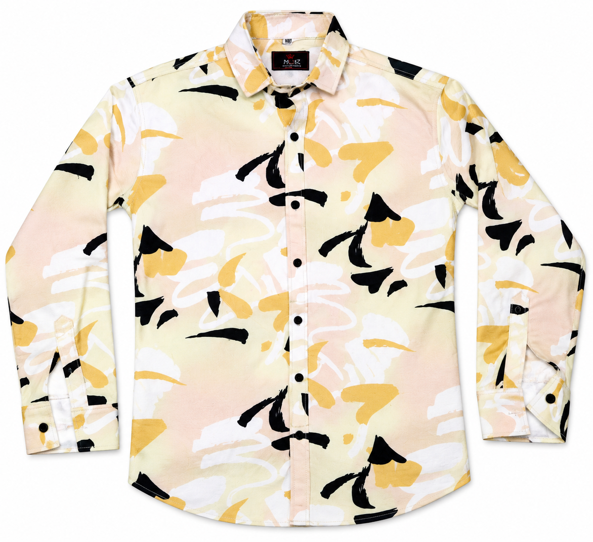 Boys Abstract Print Casual Shirt in Multi Color — lifestyle