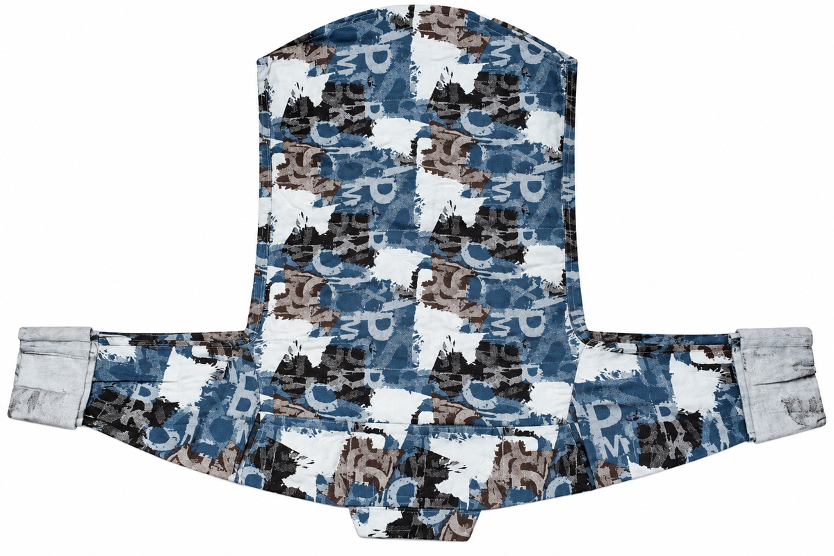 Boys Blue Printed Casual Shirt — lifestyle